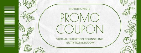 Nutritionist Services Offer Coupon Design Template
