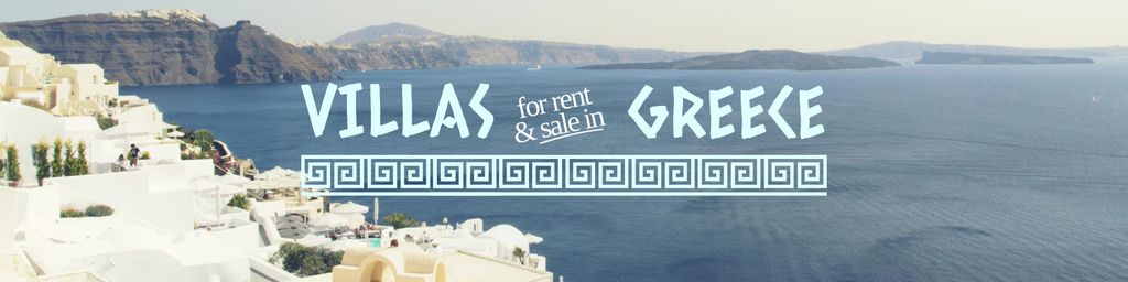 Villas Rent Offer Twitter – шаблон для дизайну