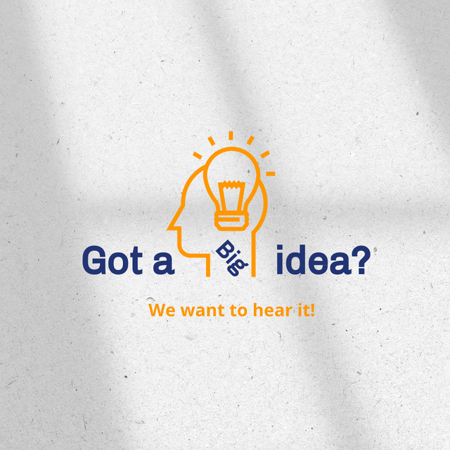 Platilla de diseño Ideas for Company Announcement Instagram