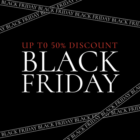 Discount on Black Friday Instagram – шаблон для дизайна