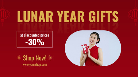 Best Lunar New Year Gifts With Discounts Offer Full HD video Design Template