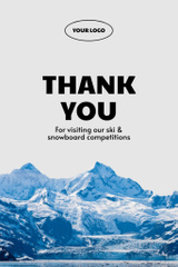 Gratitude For Visiting Snowboard Competitions