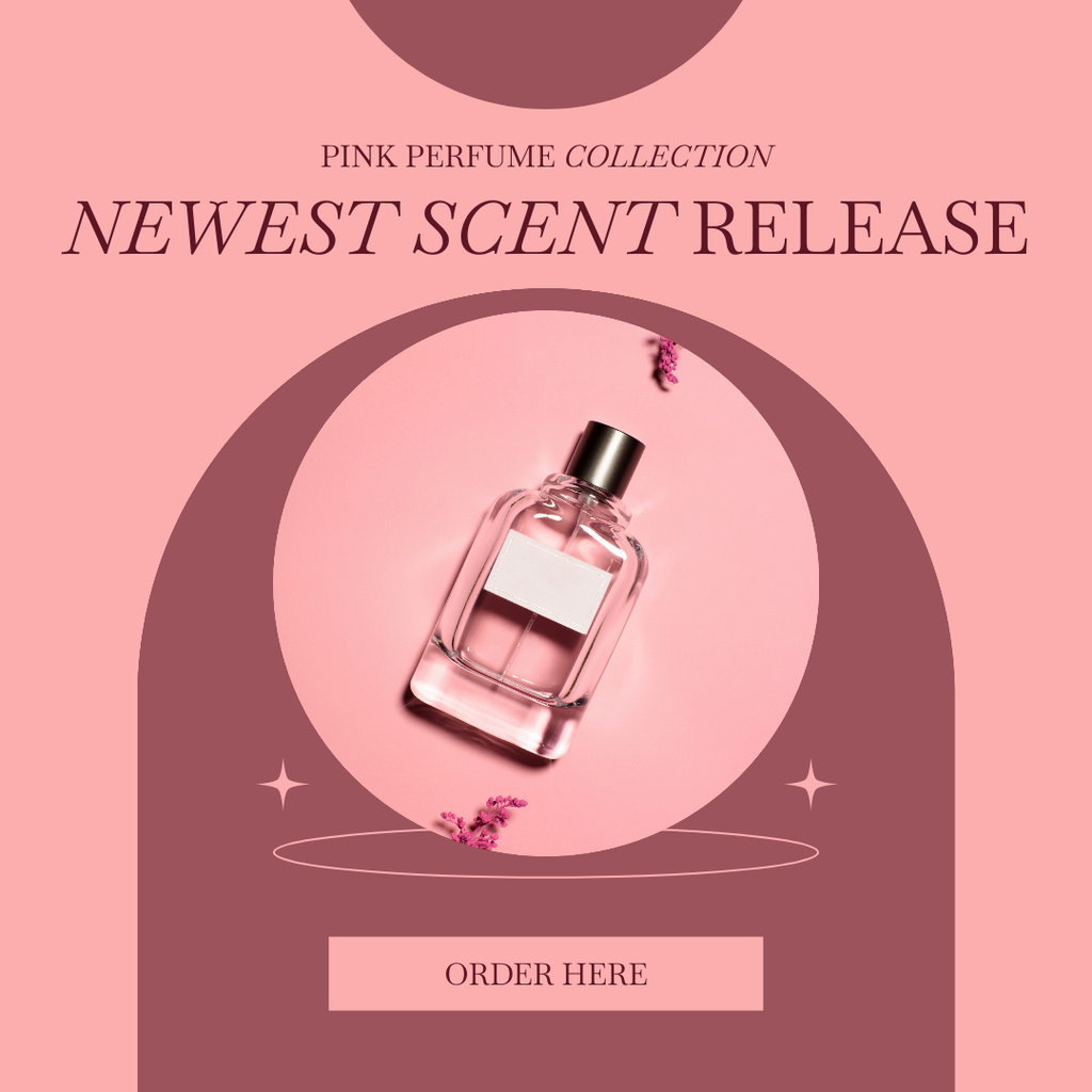 Platilla de diseño Newest Scent Release Announcement Instagram