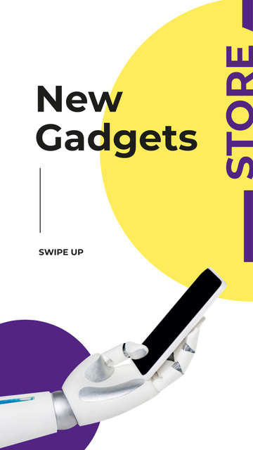 Modèle de visuel New Gadgets Store Offer - Instagram Story