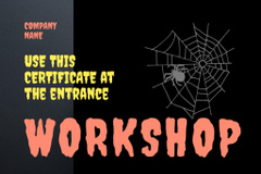 Halloween Workshop Announcement