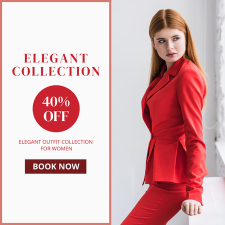Platilla de diseño Elegant Collection With Discount Instagram