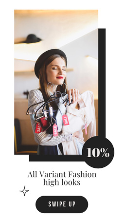 Instagram Story - Fashion High Looks Sale Instagram Story Design Template