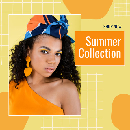 Ontwerpsjabloon van Instagram AD van Summer Fashion Sale for Women