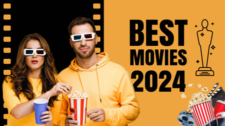 Best Movies In Cinema Youtube Thumbnail Design Template