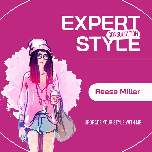 Services of Expert in Style LinkedIn post Πρότυπο σχεδίασης
