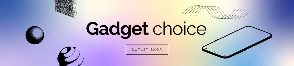 Gadgets Store Offer Ebay Store Billboard tervezősablon