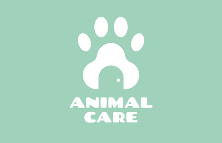 Modèle de visuel Annonce de services vétérinaires - Business Card 85x55mm