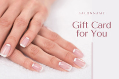 Offer of Manicure in Beauty Salon