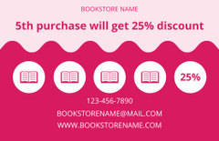 Bookstore Loyalty Card Offer