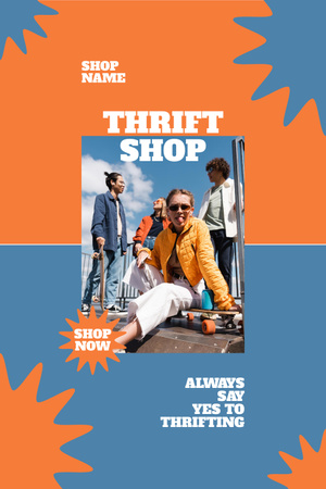 Youth for thrift shop springtime collection Pinterest – шаблон для дизайну