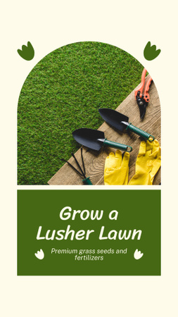 Lawn services Instagram Story Design Template
