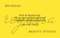 Beauty Studio Services Offer