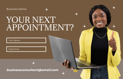 Business Consultant Appointment Reminder