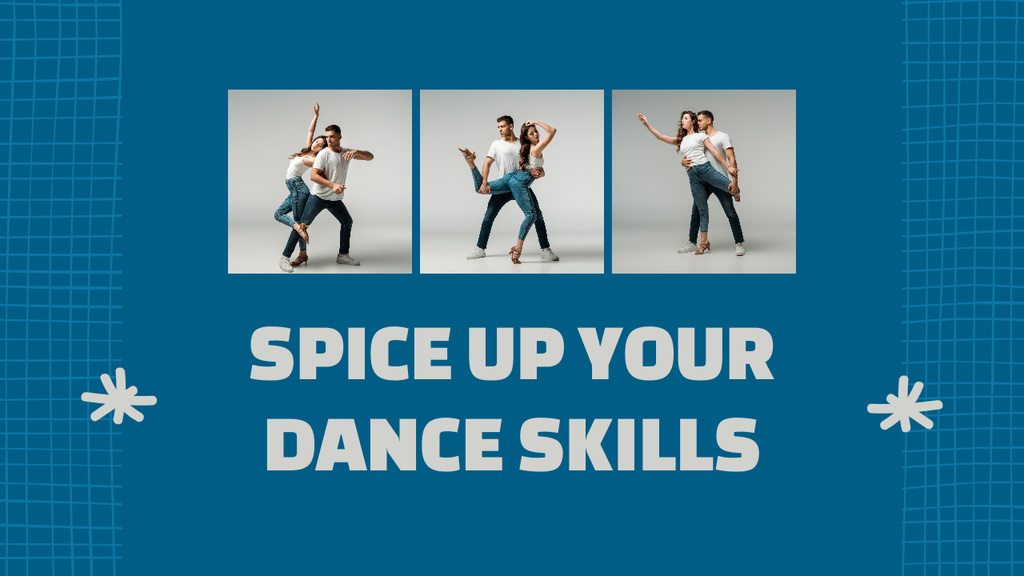 Inspiration for Dancing with Passionate Couple Youtube Thumbnail Design Template