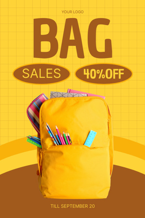 Discount on Cool School Backpack Tumblr Design Template