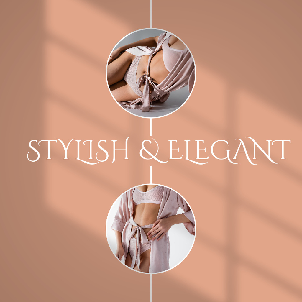 Stylish and Elegant Wear Sale for Women Instagramデザインテンプレート