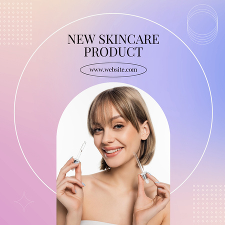 Platilla de diseño Skincare Product Offer Instagram