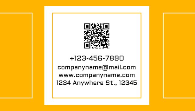 Plantilla de diseño de Home Repair and Enhancement Services Ad on Yellow Business Card US 