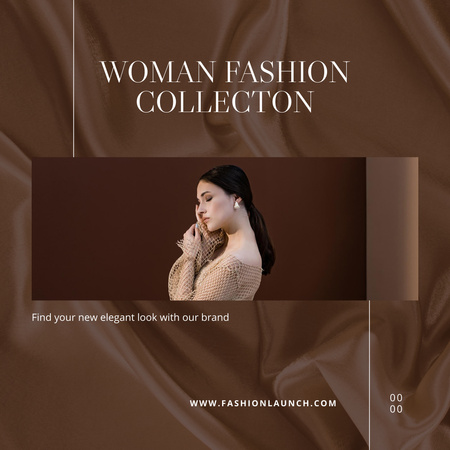 Fashion Collection Ad for Women Instagram Design Template