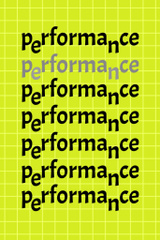 Captivating Performance Announcement on Grid Pattern