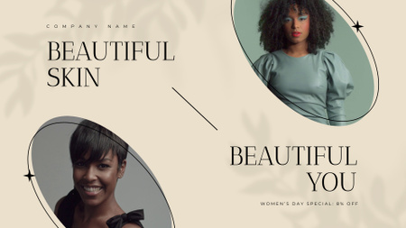 Cosmetics Sale Offer On Women’s Day Full HD video Design Template
