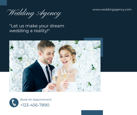 Wedding Planning Services Offer Facebook Design Template