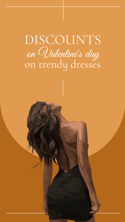 Valentine's Instagram Story – шаблон для дизайну