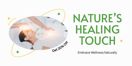 Natural Wellness And Energy Healing At Reduced Costs Twitter Design Template