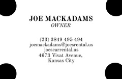 Contact Information of Owner of Company