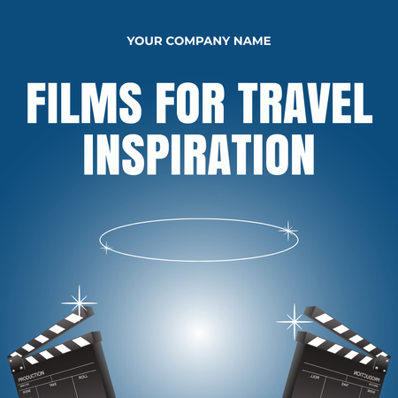 Films for Travel Inspiration Instagram Design Template
