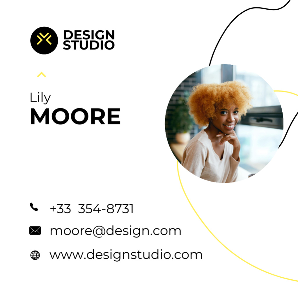 Designvorlage Designer's Studio Services für Square 65x65mm