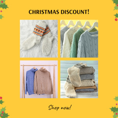 Christmas Holiday Discounts on Festive Knitwear