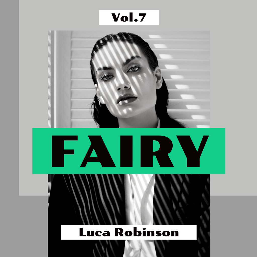 Fairy Name of Music Album Album Cover – шаблон для дизайна