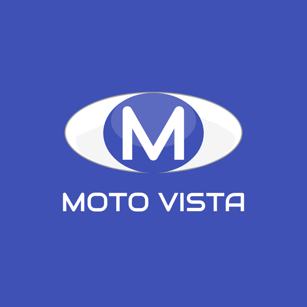 Modèle de visuel Emblem of Auto Services - Logo 1080x1080px