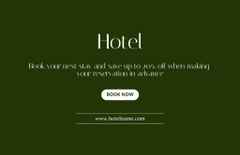 Minimalistic Hotel Accommodation Offer With Food