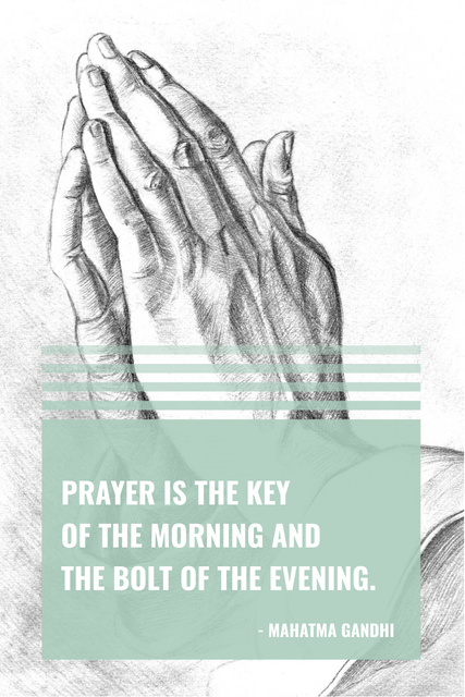 Modèle de visuel Religion citation about prayer - Pinterest