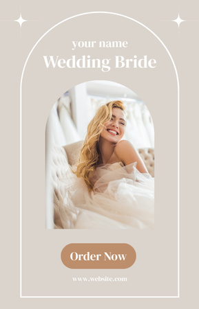 Wedding Dresses Store IGTV Cover Design Template