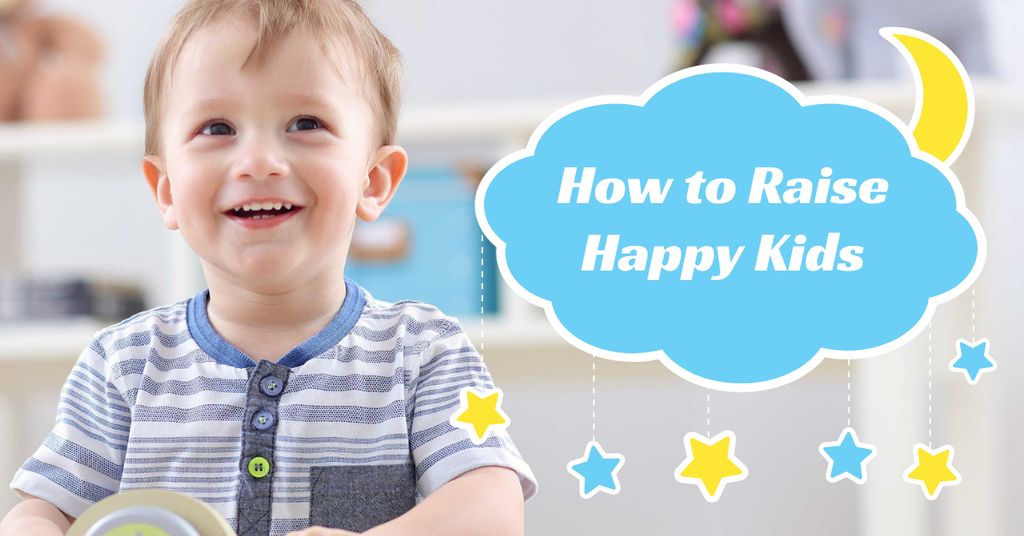 Modèle de visuel Happy little kid smiling - Facebook AD