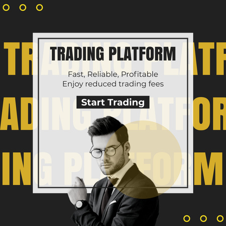 Comprehensive Stock Trading Platform for Successful Trading Animated Post Design Template