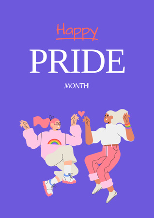 Platilla de diseño Awareness of Tolerance to Queer People Poster