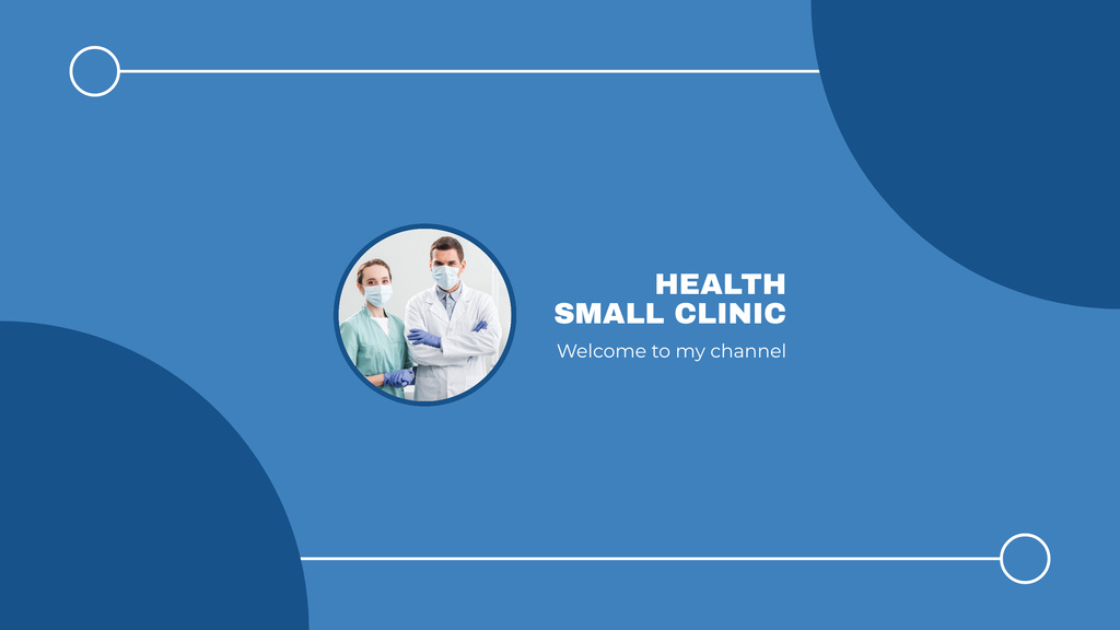 Ad of Small Health Clinic Youtube Design Template