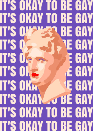 Ontwerpsjabloon van Poster van Awareness of Tolerance to LGBT People