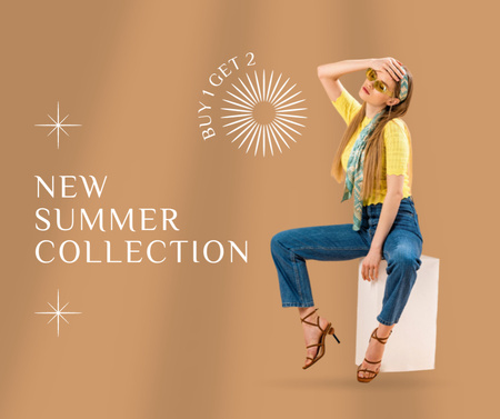 Plantilla de diseño de Summer Сlothes for Women Facebook 