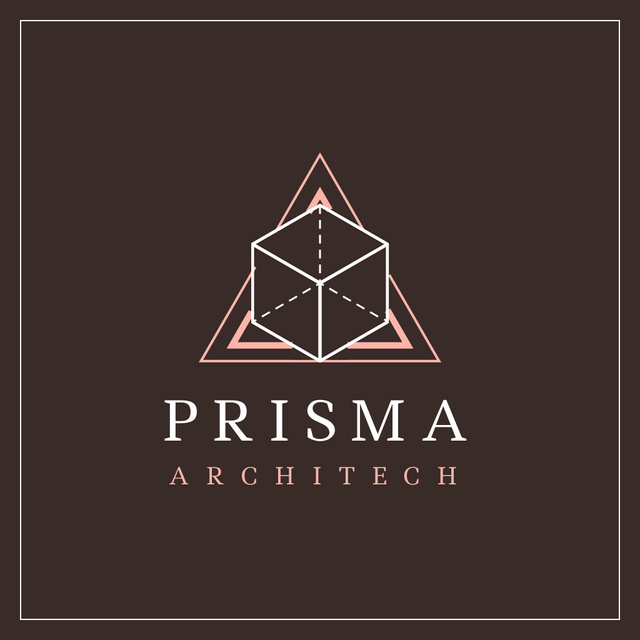 Designvorlage Architectural Solutions Company Emblem für Logo