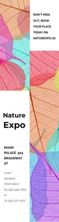 Announcement of Nature Expo Skyscraper Šablona návrhu